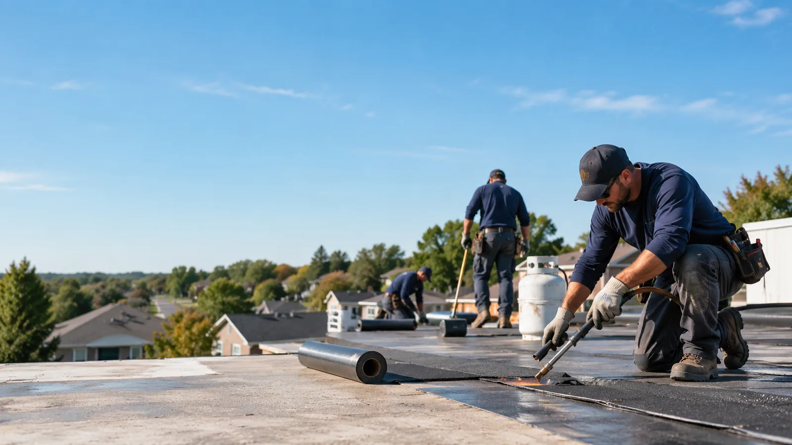 Flat Roof Leak Repair providers in Farmer, OH